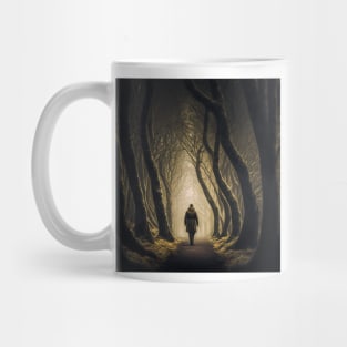 Lone Man in the Woods Mug